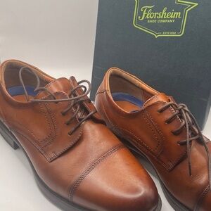 Florsheim Men's Tan Leather Oxfords